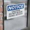 Signmission Caution Do Not Block Panel Access OSHA Notice Sign, Vinyl Decal, 10in W x 7in L, 2PK OS-2PACK-NS-D-710-L-10466 - alternate 2
